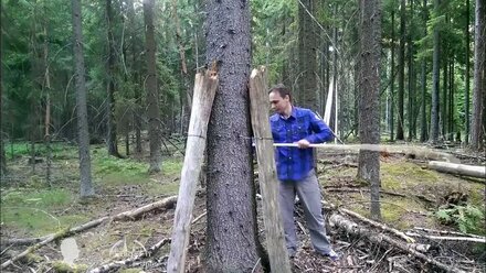 Самодельная прозрачная байдарка из веток и пленки Homemade stretch wrap kayak 1
