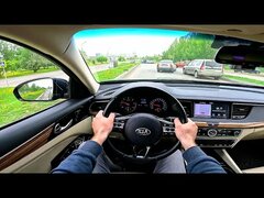 2016 kia K7 2.2 crdi 202hp POV test drive