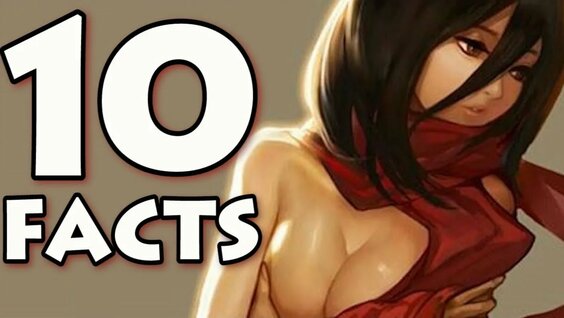 Top 10 Mikasa Facts You NEED TO KNOW!  (Attack on Titan / Shingeki no Kyojin Mikasa)
