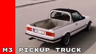 1986 BMW M3 Pickup Truck