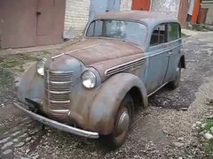 Москвич 401 1954 года, с пробегом 39 тысяч километров