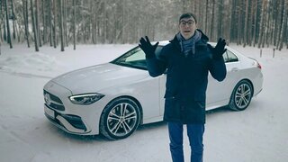 Новый Мерседес Ц-Класса!  Победит ли трешку BMW?  Тест-драйв и обзор Mercedes-Benz C-Class 2022 W206