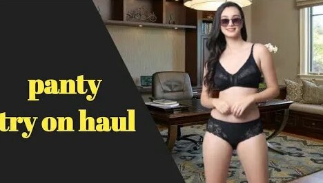 Try On Haul  Tiny See Through Lingerie G string Transparent Thong Panty  Haul multi: 2 bin video Yandex'te bulundu