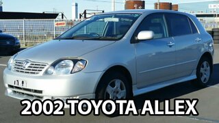 2002 toyota allex rs 180 s edition
