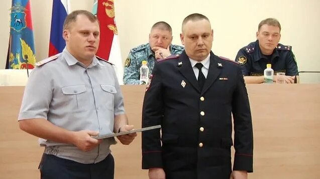 «На Вас нужно равняться!» В Самаре участковому уполномоченному полиции ...