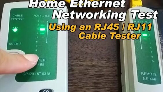 How to test and check Home Ethernet Network continuity using a RJ45 ...