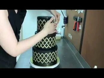 Аветорт - торт свадебный стильный