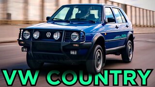 Volkswagen golf country, l'oubliée - nostalcar