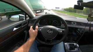 2018 Volkswagen Passat POV Test Drive