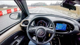 NEW Toyota Aygo X 2024 [1.0 VVT-I 72HP]|0-100| POV Test Drive #2047 Joe Black
