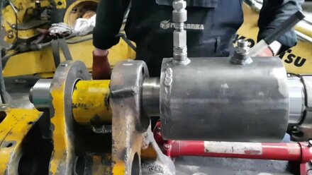 запресовка втулок ремонт JCB