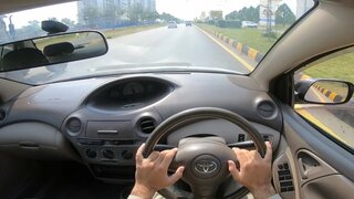 Toyota Platz 2003 POV Drive!