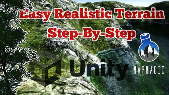 How to Make Realistic Terrain in Unity - Quick Start MapMagic Tutorial ...