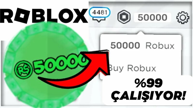 Roblox Robux Hilesi - 50000 Robux Kazan! - %99 Çalişan HİLE! - Yandex ...