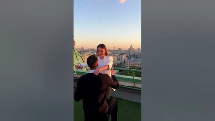 Предложение руки и сердца на крыше @sevenskyy ❤️