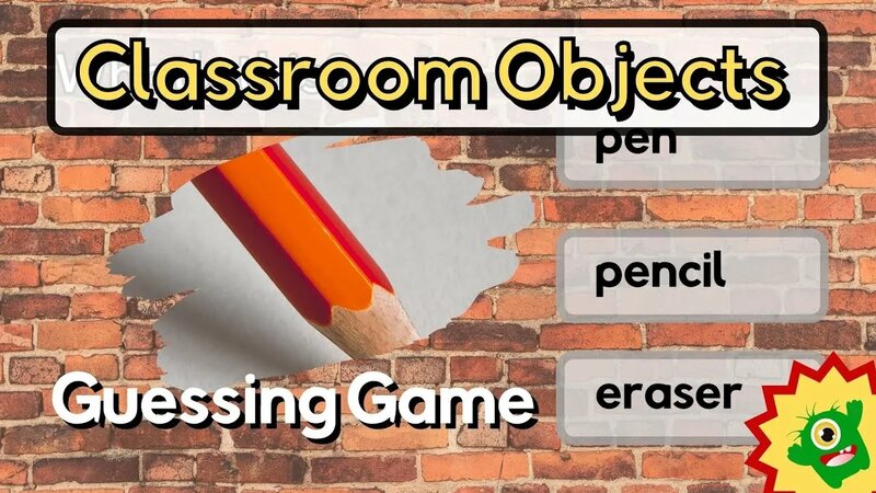 Classroom objects | A Guessing Game | + Free Worksheets |English ESL ...