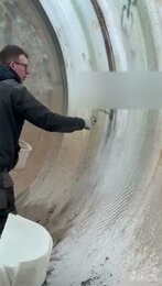 Ремонт и восстановление пожарной емкости. Технология. #firecapacity #fiberglassrepair