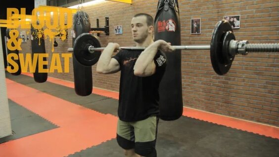 Кроссфит. Тренировка взрывной силы для единоборца. Explosive strength training for fig...