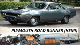 Garagem do Bellote TV: Plymouth Road Runner (HEMI)