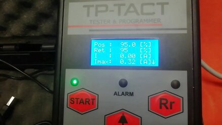 Сканер TP-TACT. Проверка актуатора Hella.