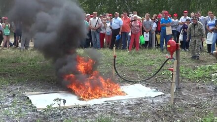 Модуль порошкового пожаротушения Буран 7КДТ испытания