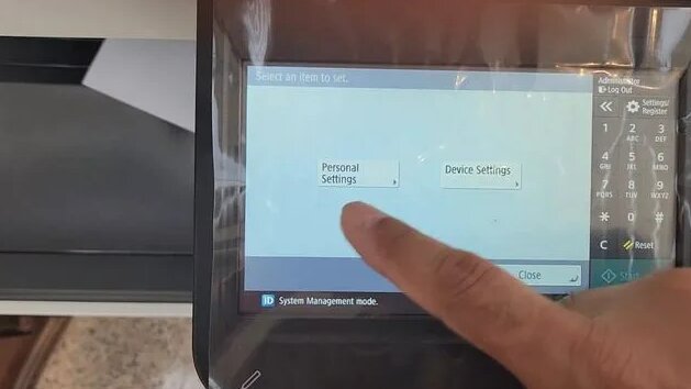 Canon Copier image Runner C3226i Network Setting || New Machine ...