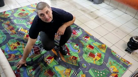 Стирка очередного коврика