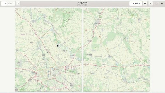 How to save OpenStreetMap as pdf with osm2pdf - Смотреть онлайн в ...