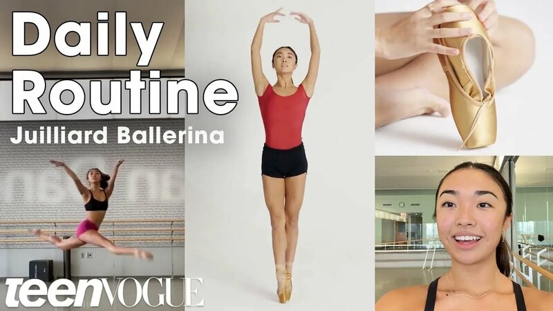 A Ballerina Student's Daily Routine 1 Week Before a Juilliard Show ...