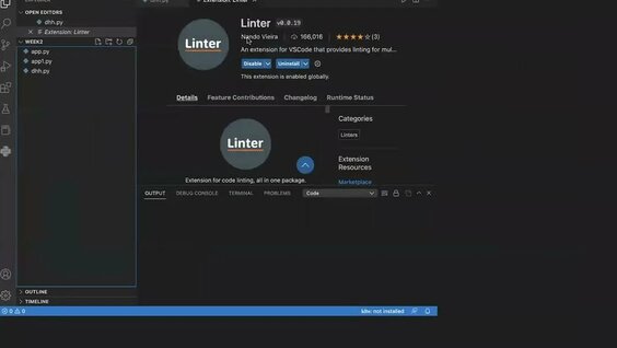 Visual studio set up with Python 2023 VS code installation with Python ...