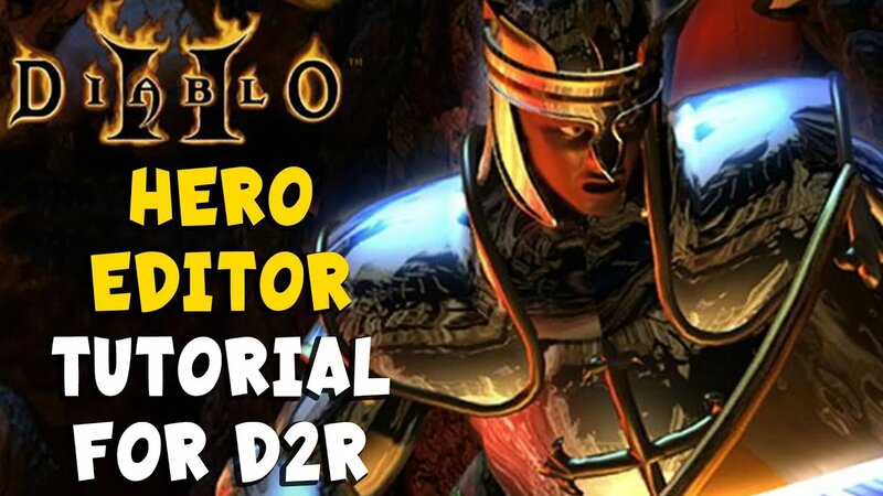 Hero Editor Tutorial for Diablo 2 Resurrected / D2R - Смотреть онлайн в ...