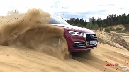 Новый Audi Q5 проверен песками Карелии