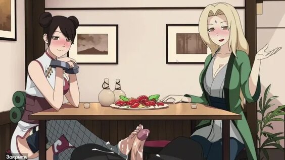 Tsunade foot worship