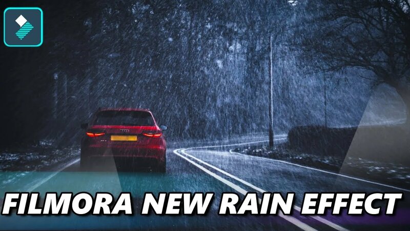Filmora | New Rain Effect Tutorial By Filmora Video Editor. - Yandex ...