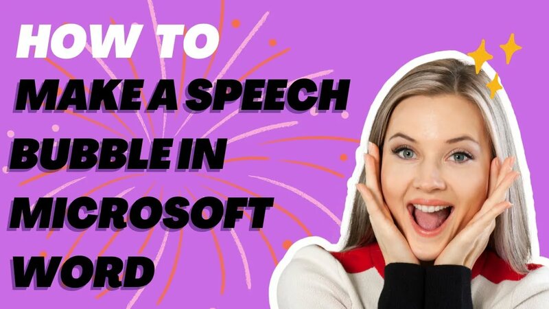 How to make a speech bubble in Microsoft Word - create callout or ...