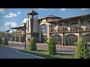 Архитектурная 3D анимация Гольф-парка