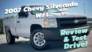 2007 Chevrolet Silverado 1500 W/T 4.8L V8 Review & Test Drive