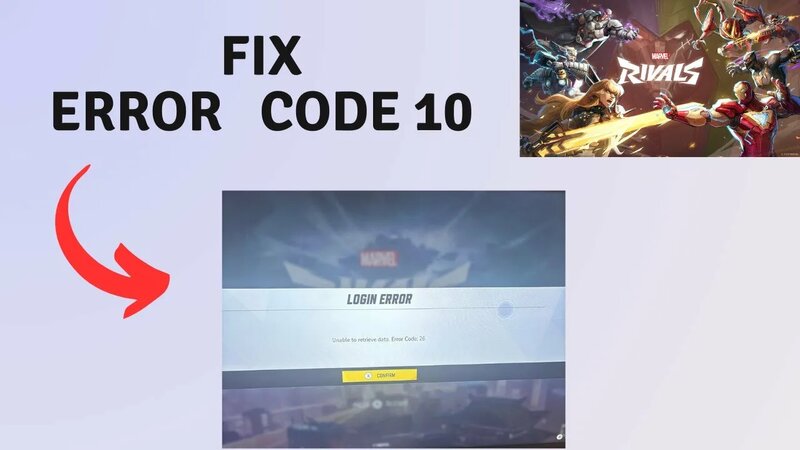 How to Fix error code 10 in Marvel Rivals - Смотреть онлайн в поиске ...