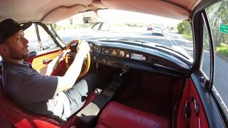 Volvo P1800 test drive two
