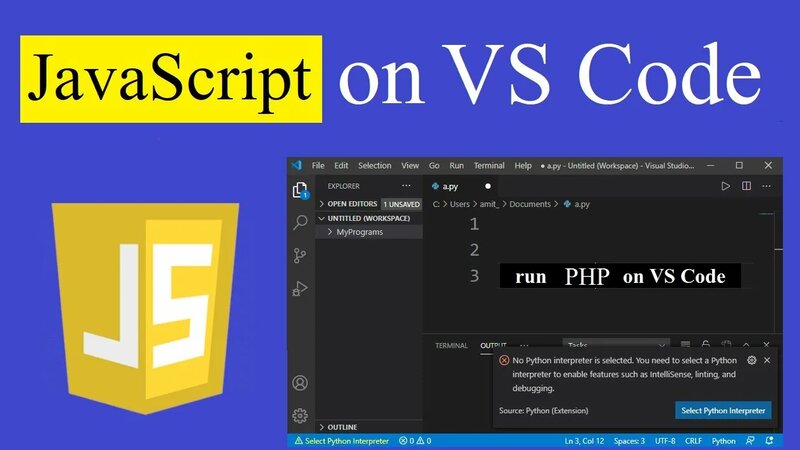How to run JavaScript on Visual Studio Code - Смотреть онлайн в поиске ...