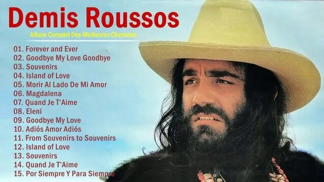 Demis Roussos Best Songs Ever Demis Roussos Meilleures Chansons Album ...