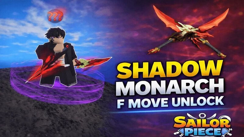 How to Unlock Shadow Monarch F Move in Sailor Piece | How to Get Shadow ...