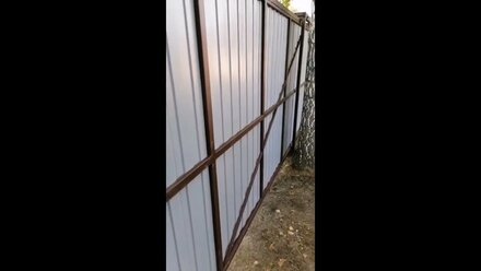 Откатные ворота на роликах