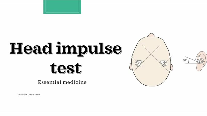 Head impulse test / Head thrust test [Essential medicine] - Yandex ...