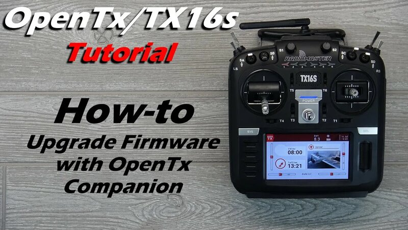 OpenTx Companion Tutorial • How-to Upgrade Firmware on Radiomaster ...