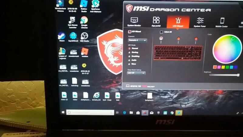 Слушать How To Change The Color Of The Keyboard On An Msi Gaming Laptop ...