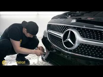 Оклейка полиуретановой пленкой "Mercedes CLS"
