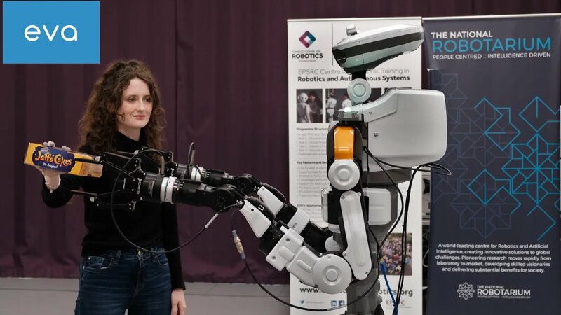 Introducing EVA - new mobile robot for human-robot interaction - Yandex ...