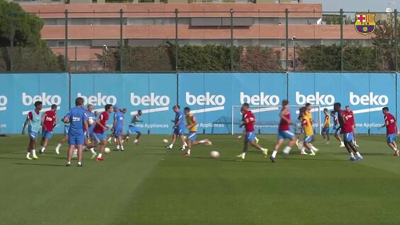 Команда продолжает подготовку к сезону 2021/22 — Видео от ФК Барселона | FC Barcel...