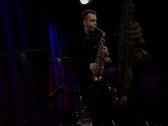 Saxophone solo😎 #Jazz #Music #Saxophone #Drums #Guitar #Gig #Concert #Fusion